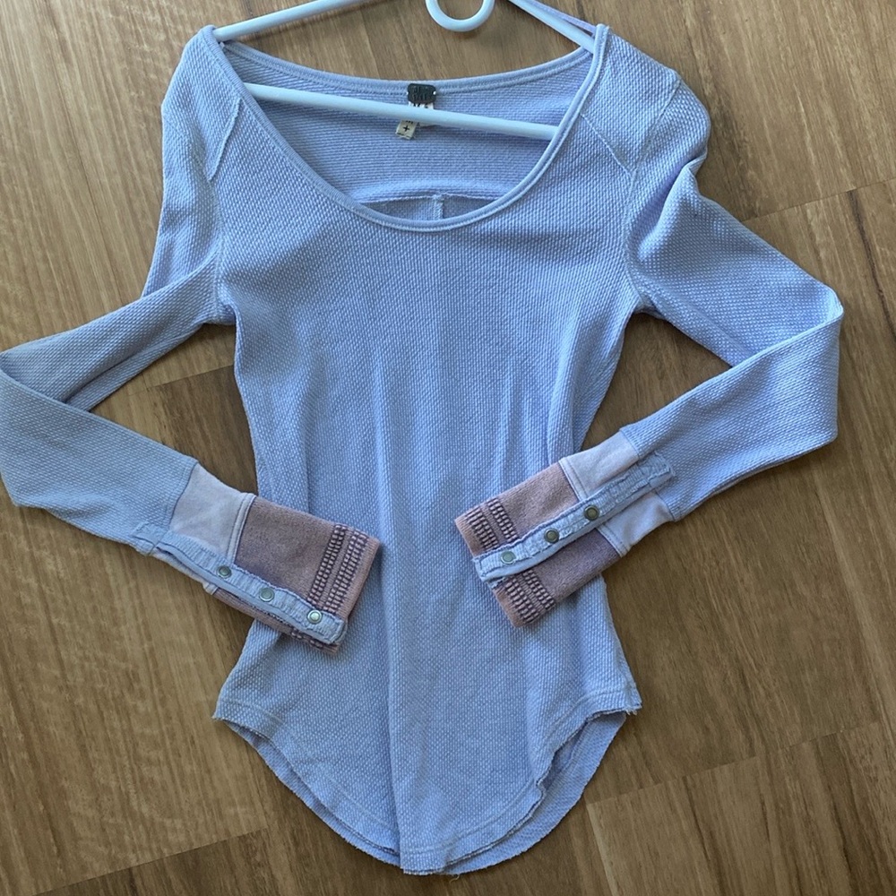 Free People lavender lilac cuff thermal